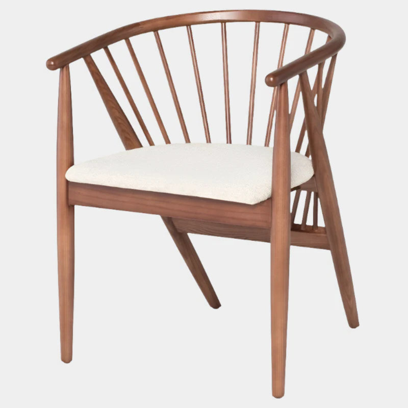 Chaise de salle à manger Jagger, Blanc