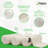 Organic Cotton Neck Roll Pillow - Breathable Soft Pillow with Zippered Shell for Neck Support-98954973-94008265