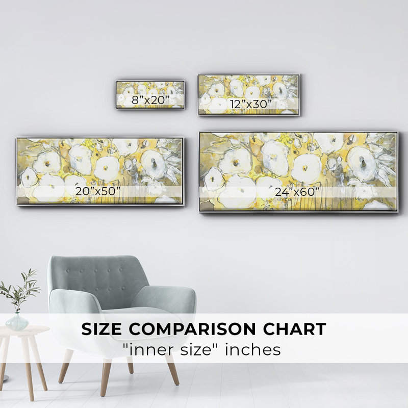 Heirloom Treasure I- Framed Canvas, 20" H x 50" W