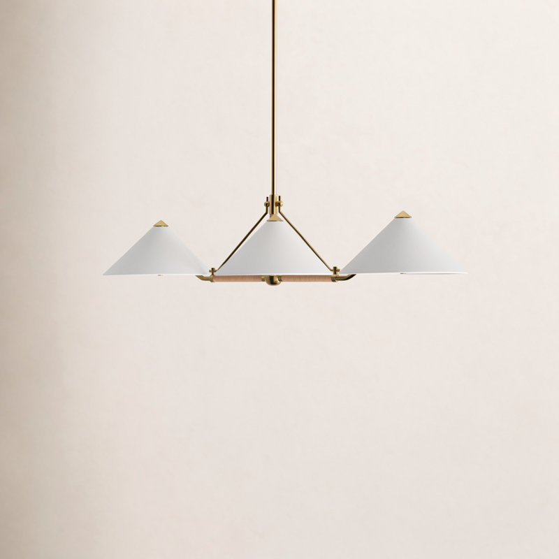 Nonia Eastgate 4 Light Island - Aged Brass