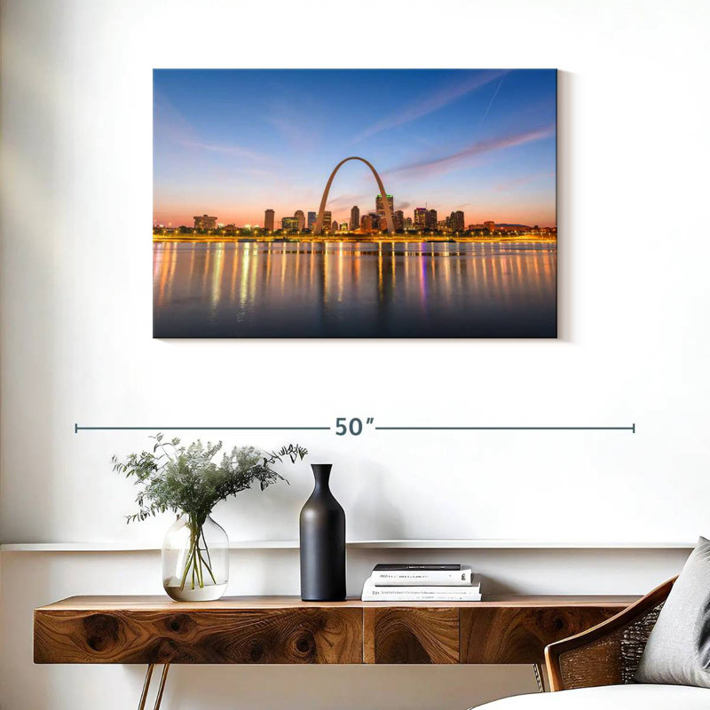 Rorry St Louis Skyline Lights, 24" H x 36" W