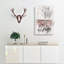 Row of Birch Trees - Wrapped Canvas-56643836