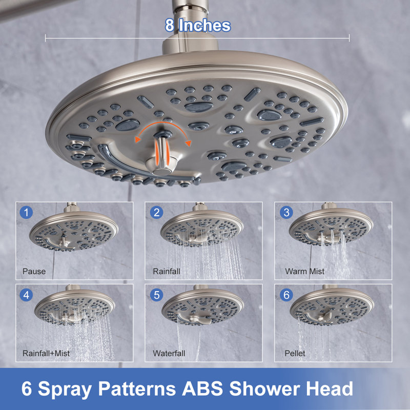 Rainlex Kitchen Faucet, Brushed Nickel