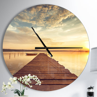 Swigart Metal Wall Clock