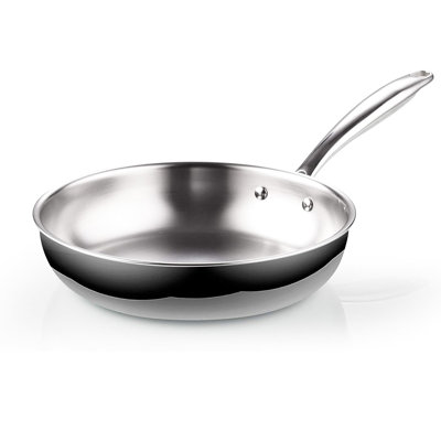 Poêle à frire en acier inoxydable à trois couches Cook N Home