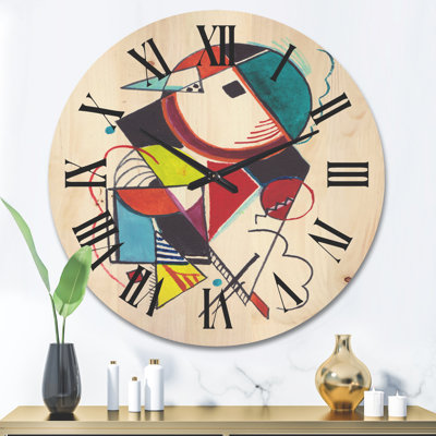 Solid Wood Wall Clock