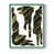 Green Single Picture Framed