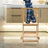 Wood Small Step Ladder-430983805