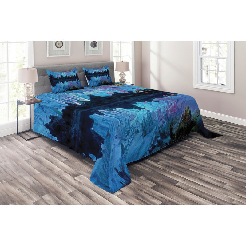 Modern & Contemporary Polyester Coverlet