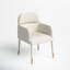 Katrina Upholstered Arm Chair in Beige