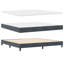  Lit sommier tapissier avec matelas noir 39,4 x 78,7 po-1300665504-1300665507