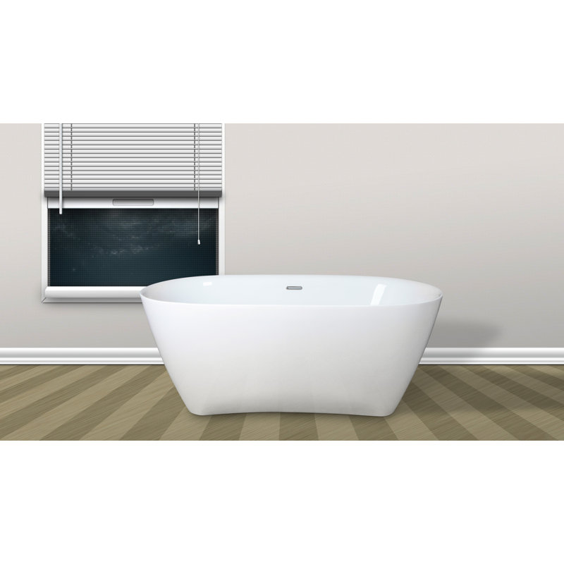 Baignoire autoportante 59 "x 30" Carmen