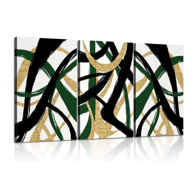 3 Piece Wrapped Canvas Set