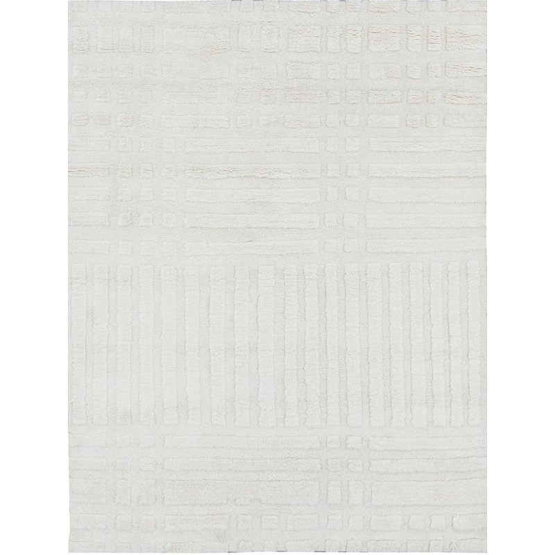 Wool Indoor Rug, Rectangle 6' x 9'