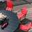 Patio Dining Set with 53" Round Metal Dining Table and 8 Stackable PVC-coated polyester Chairs-1249698493