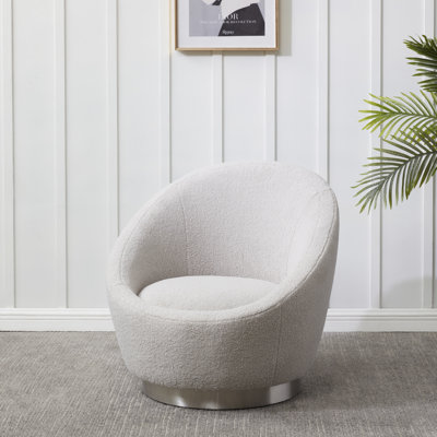 Fauteuil demi-tonneau pivotant de 32 cm Teston