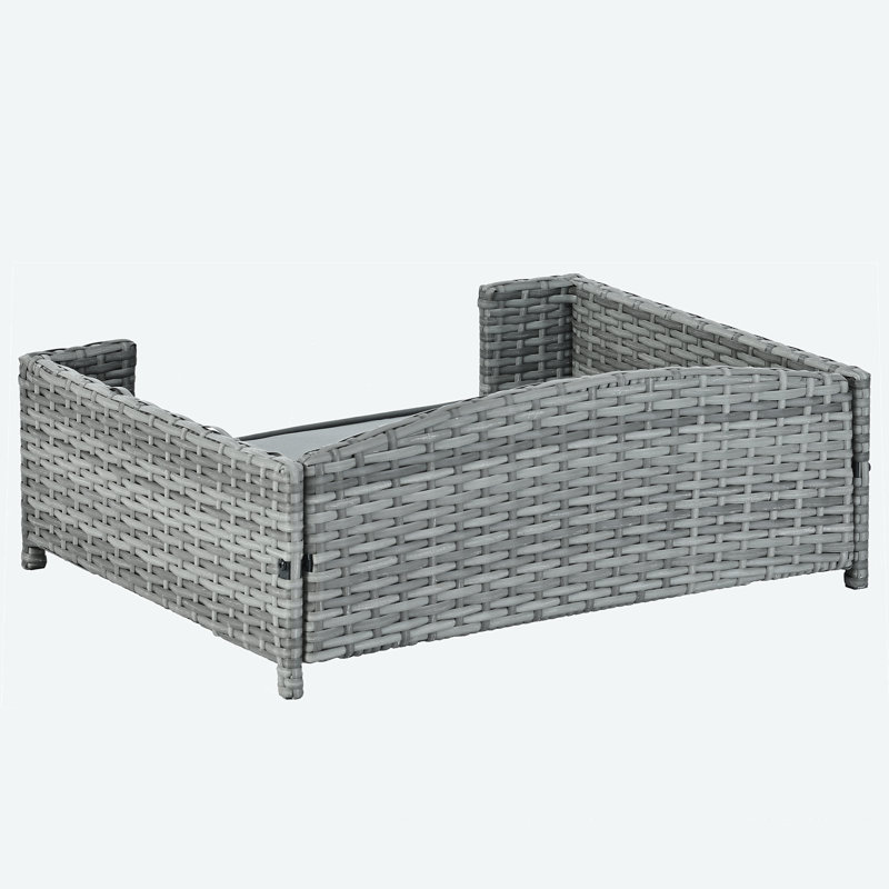 Lit pour chien Seasonal PE, Gris foncé, H 5,51 po x l 34,65 po x P 22,44 po