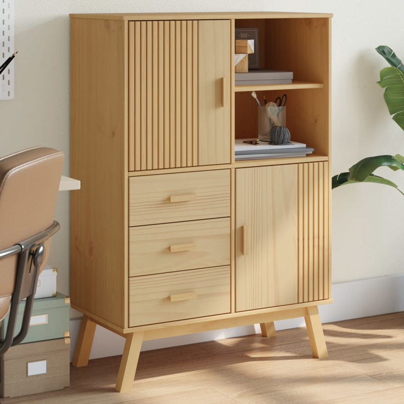 Maud Standard Accent Accent Chest, Brown