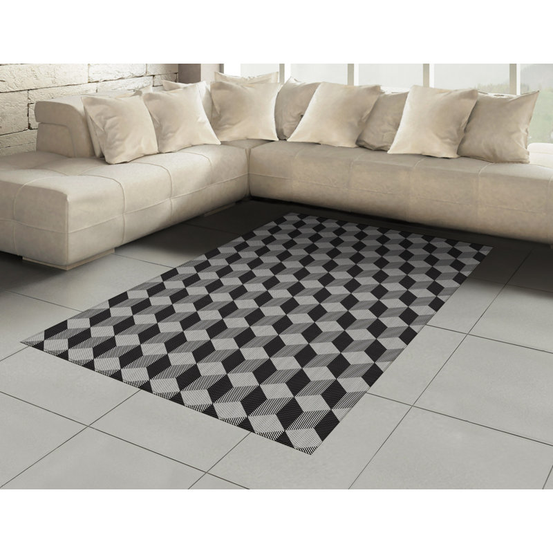 Levin Hand Woven Area Rug, Rectangle 120 x 180cm