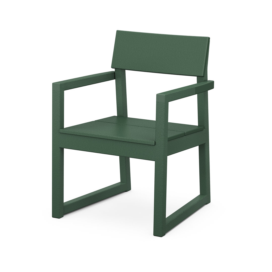 EDGE Dining Arm Chair POLYWOOD® Frame