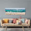 Wave On Pebbles Beach by Pangea Images - Wrapped Canvas Panoramic Print-1385229472