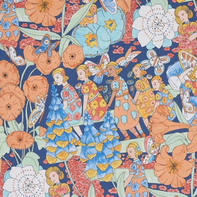 Schumacher x Clements Ribeiro Fairie Garden Wallpaper