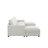 6-piece Wide Arm Multi-shape Upholstered Modular Sofa Cloud couch with Double Reversible Storage Ottoman-2085026558