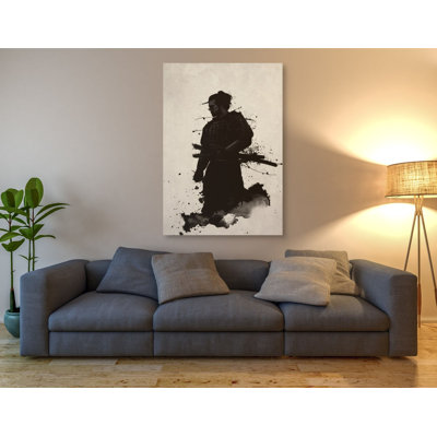 'Samurai' by Nicklas Gustafsson, Canvas Wall Art