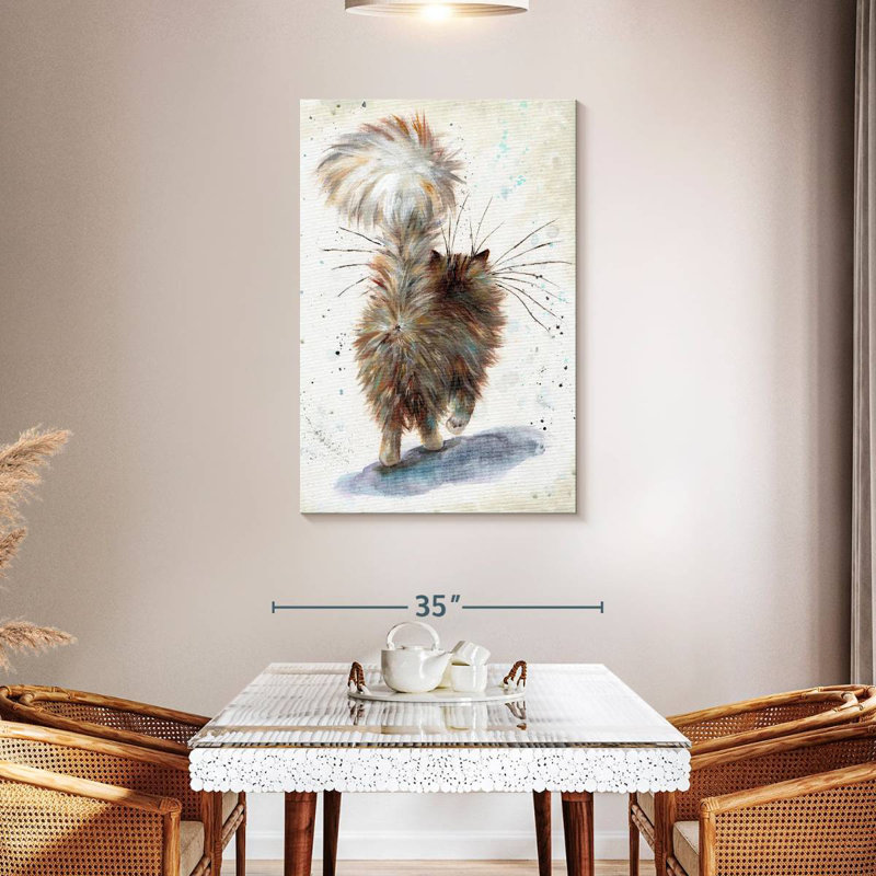 Brampt Fluffy Butt, 45" H x 30" W
