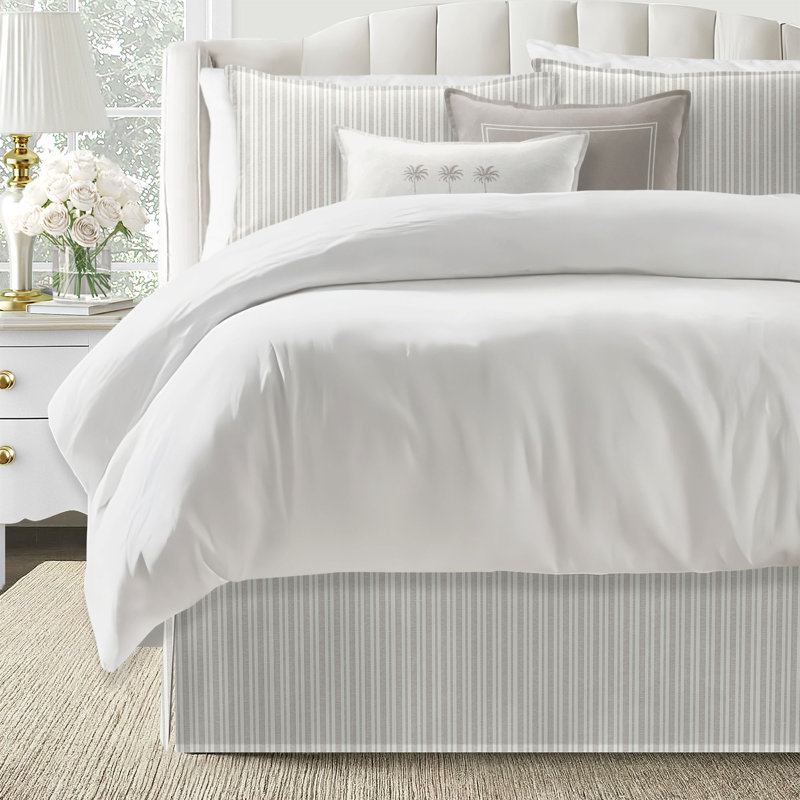 Pacific Stripe, King, 15", Mushroom
