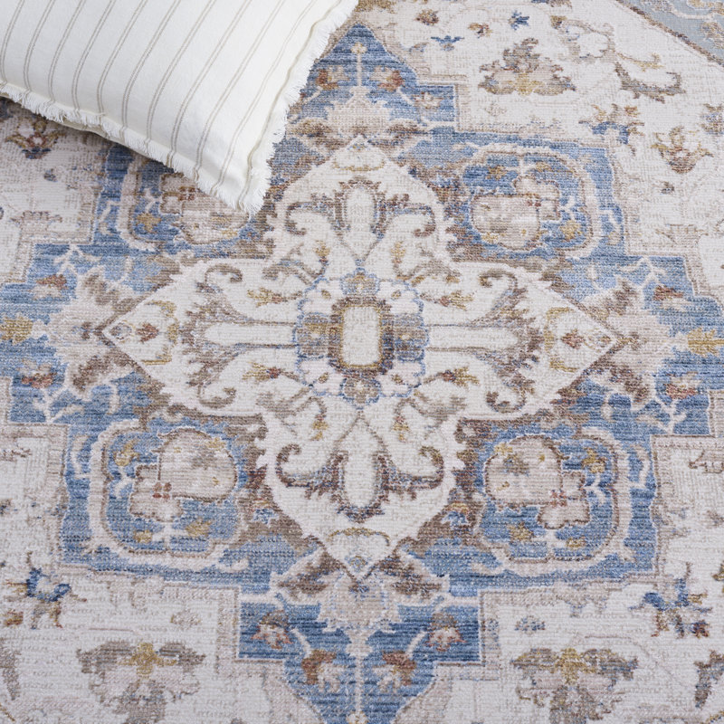 Ellwood 212 Performance Oriental Rug, Square 6'5"