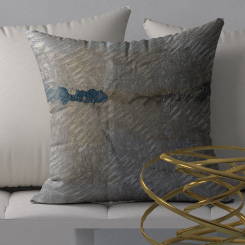Housse de coussin carrée Treasure Treat, 24 po x 24 po