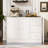 Farmhouse Kitchen Islands With Extendable Dining Table, Convert To Be Storage Buffet Cabinet-544349061-544349060