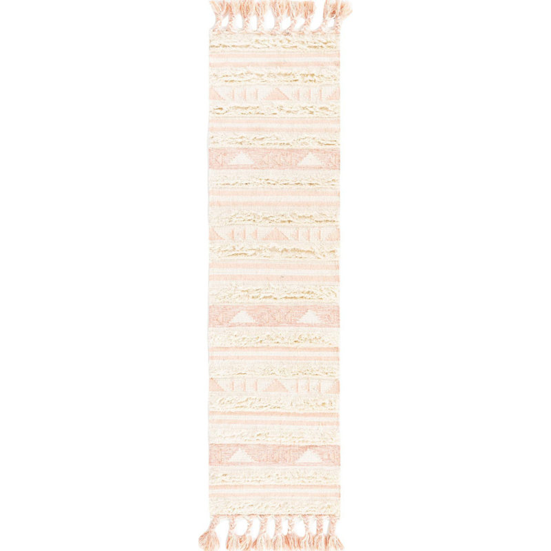 Annunciata Hand Tufted Wool Moroccan Indoor Rug, Runner 2'2" x 8'2"