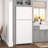 30 In. 20 Cu. Ft. Top-Freezer Residential Refrigerator in White, Energy Star Certified-126273934