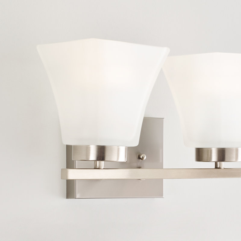 Bayfield Two Light Wall / Bath from Generation Lighting , Brushed Nickel, No