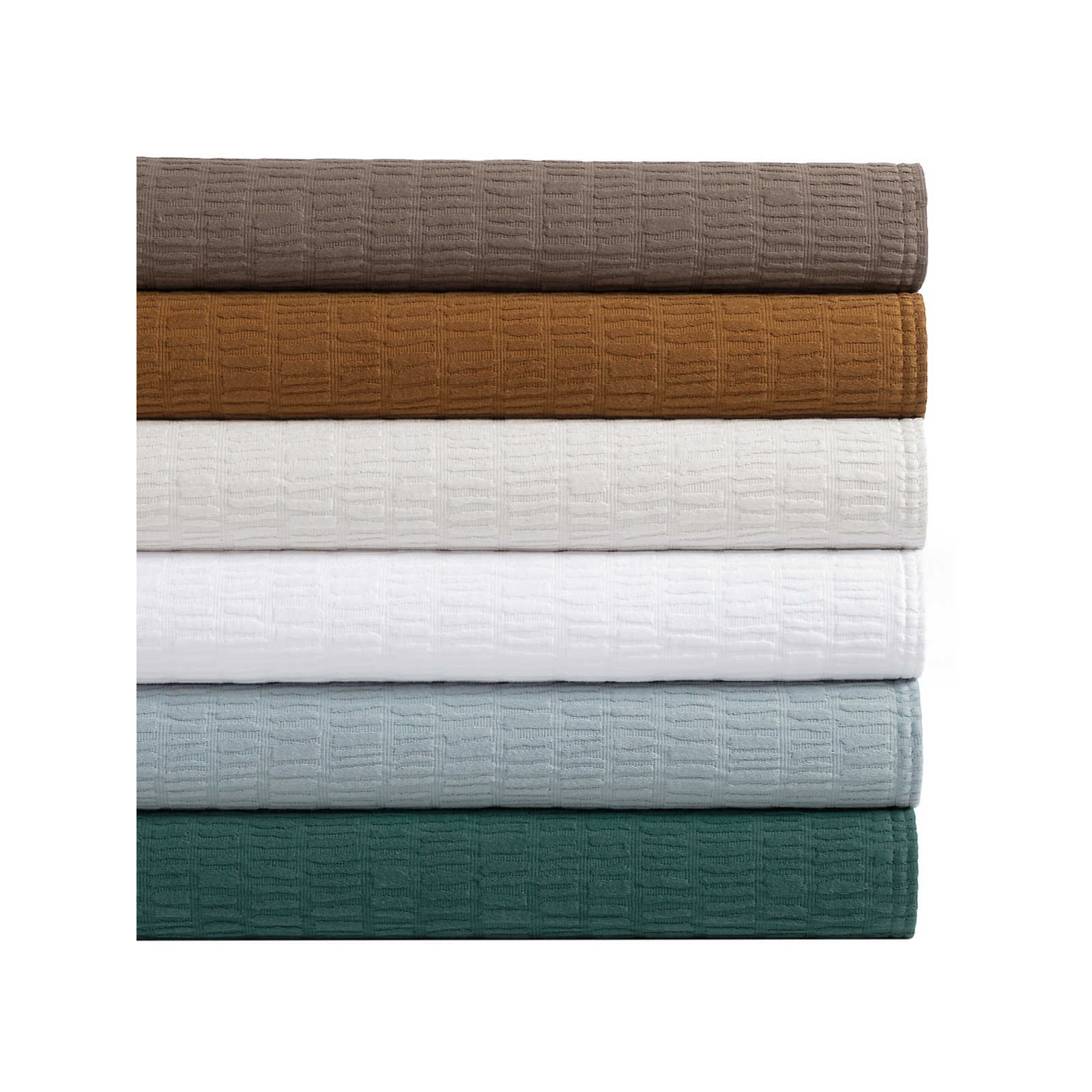 Roark Matelasse Coverlet, King Coverlet, Natural