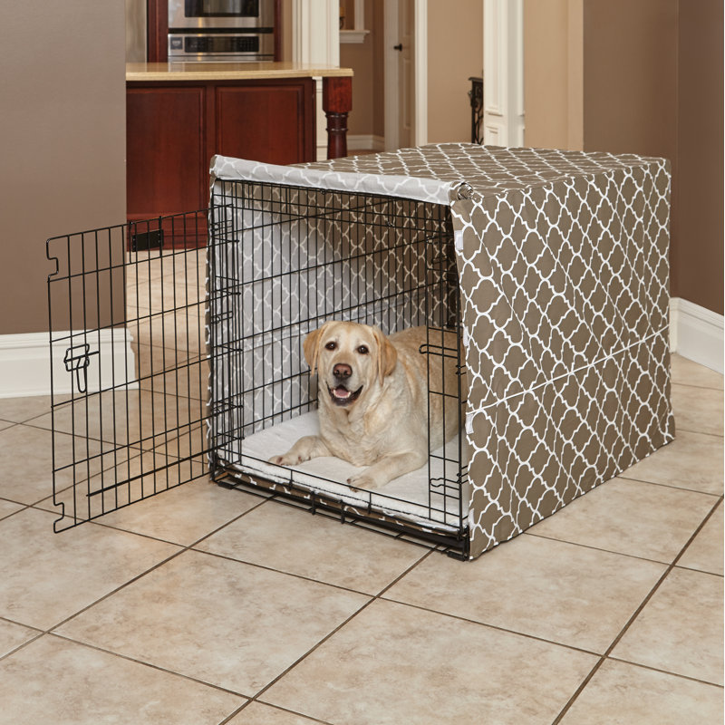MidWest Homes for Pets QuietTime Defender Crate Cover, 30" H x 28" W x 42" D