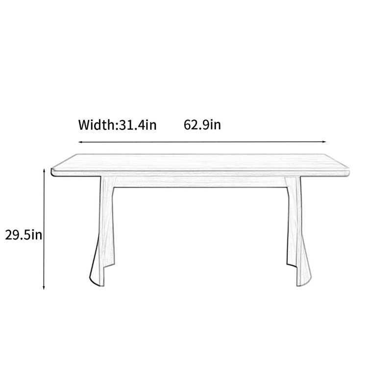 Leist, 29.5"H x 62.9"L x 31.4"W