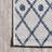 Boho Moroccan Ivory/Navy Indoor/Outdoor Rug-1677113068