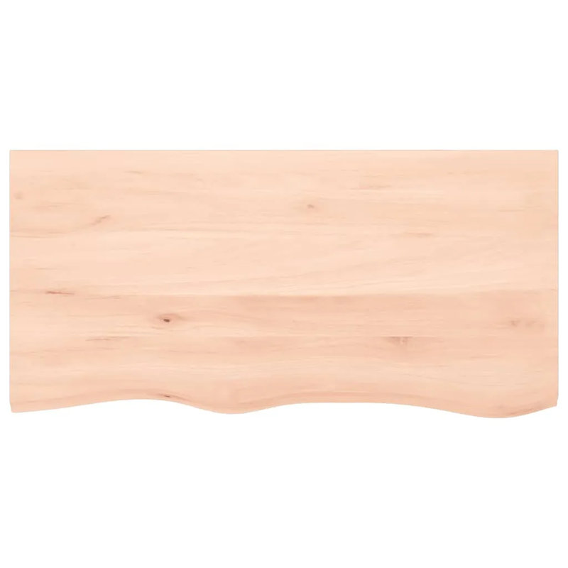 vidaXL Wall Shelf Floating Storage Shelf Treated Solid Wood, 0.8" H x 39.4" W x 19.7" D