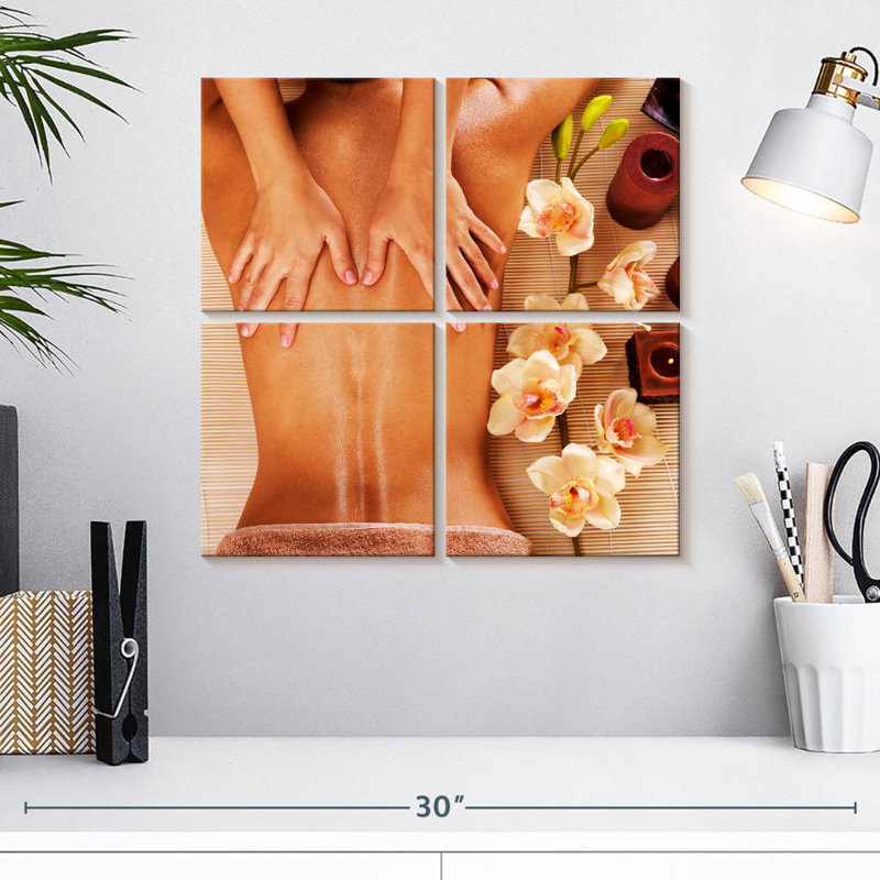 Massage relaxant du dos, H 18 po x l 18 po