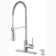 Tosca Ferrara Pull Down Kitchen Faucet with Soap Dispenser