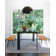 Four Metal Base Dining Table