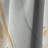 Abstract Velvet Curtain Panel, Gold Green Marble Flow Blackout Decor - Gold And Green White Marble Waterfall V-2121009255