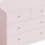 Commode en bois avec rangement à 4 tiroirs pour chambre d'enfant, chambre de bébé, garde-robe, salon ou appartement-132156927