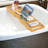 Arness Free-standing Bamboo Bath Caddy with Extended Sides