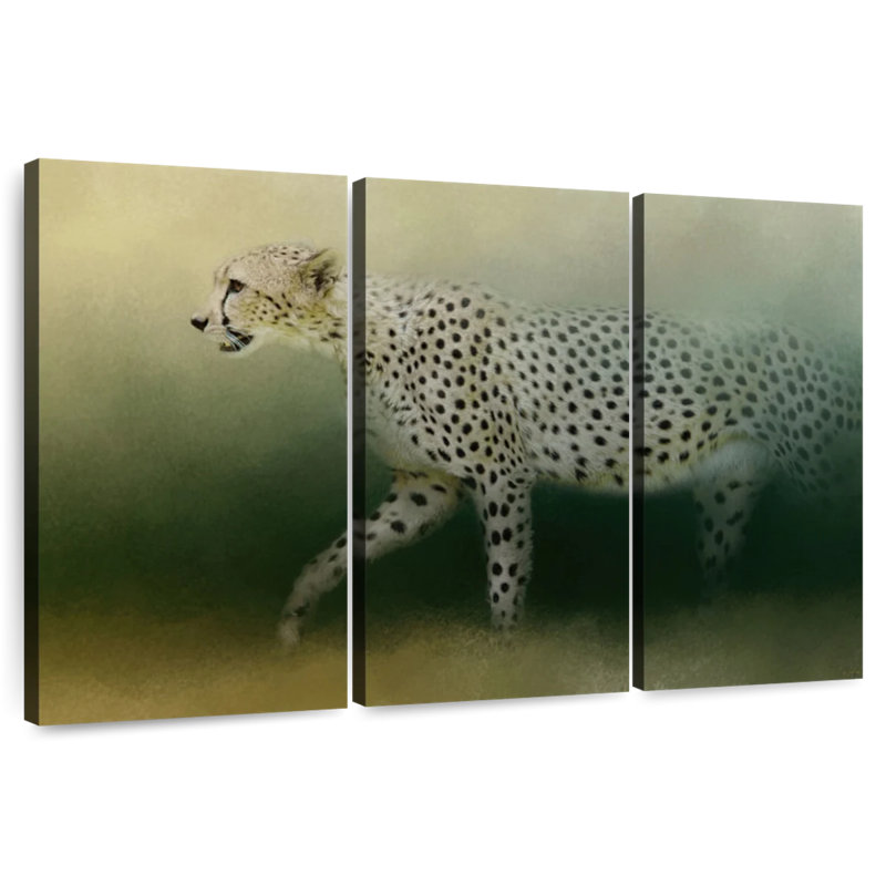 Brampt Cheetah On The Prowl, 36" H x 57" W