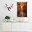 The Woodland Stream - Wrapped Canvas-56662528