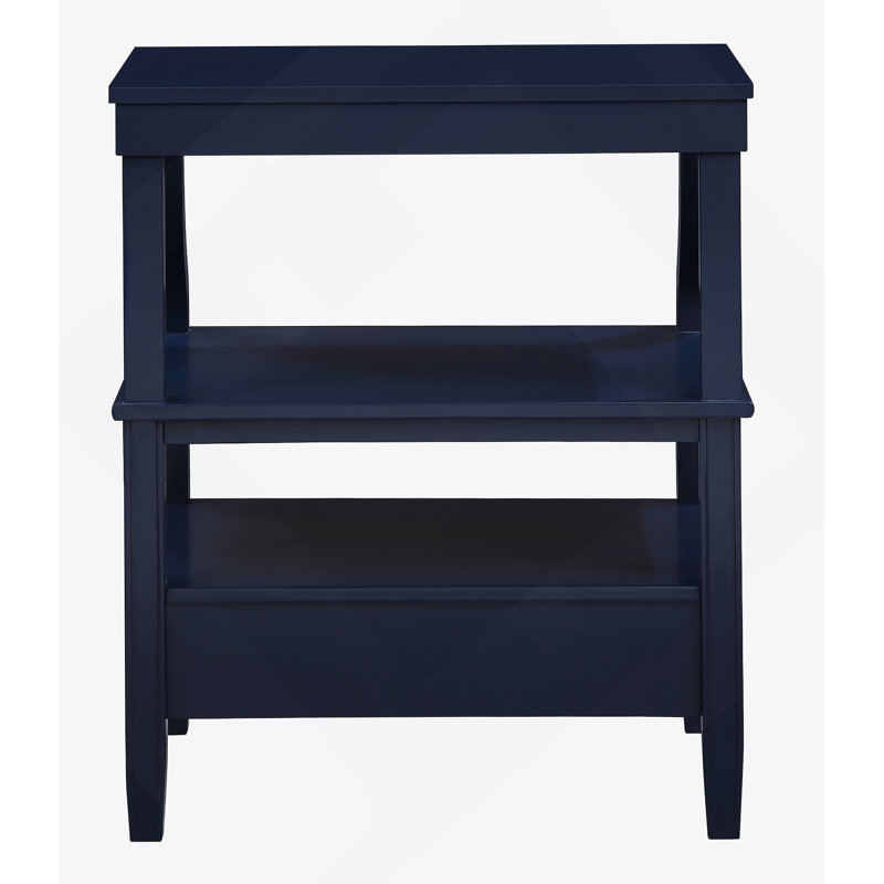 Table de chevet avec rangement Newland Midnight Blue, Marine